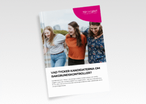 Rapport om kandidatupplevelsen
