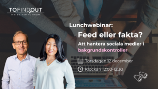 Webinar: Feed eller fakta?