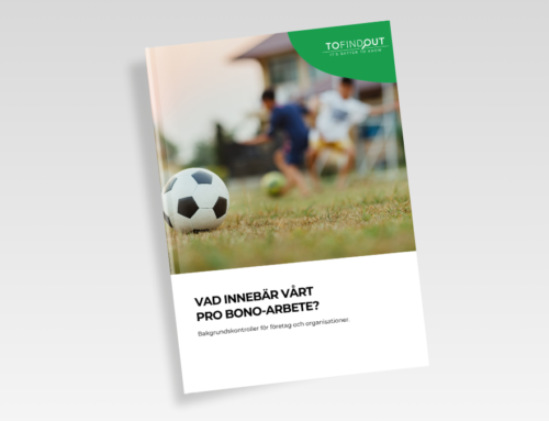Vad innebär vårt pro bono-arbete?