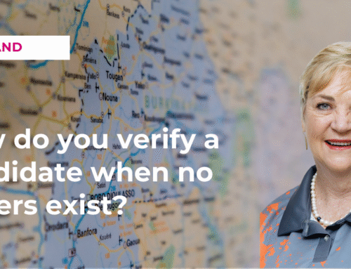 🔍 How do you verify a candidate when no papers exist?