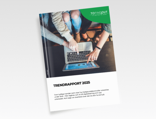Nu har vi släppt Trendrapporten 2025