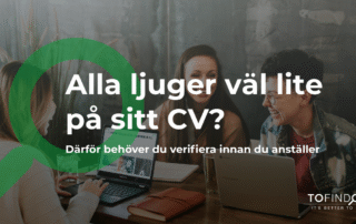 Ljuga på CV