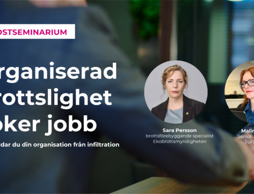 Frukostseminarium: Organiserad brottslighet söker jobb