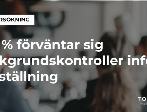 Bakgrundskontroller har blivit ett samhällskrav – det visar ny opinionsundersökning 