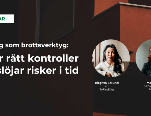 Webinar: Bolag som brottsverktyg – hur rätt kontroller avslöjar risker i tid